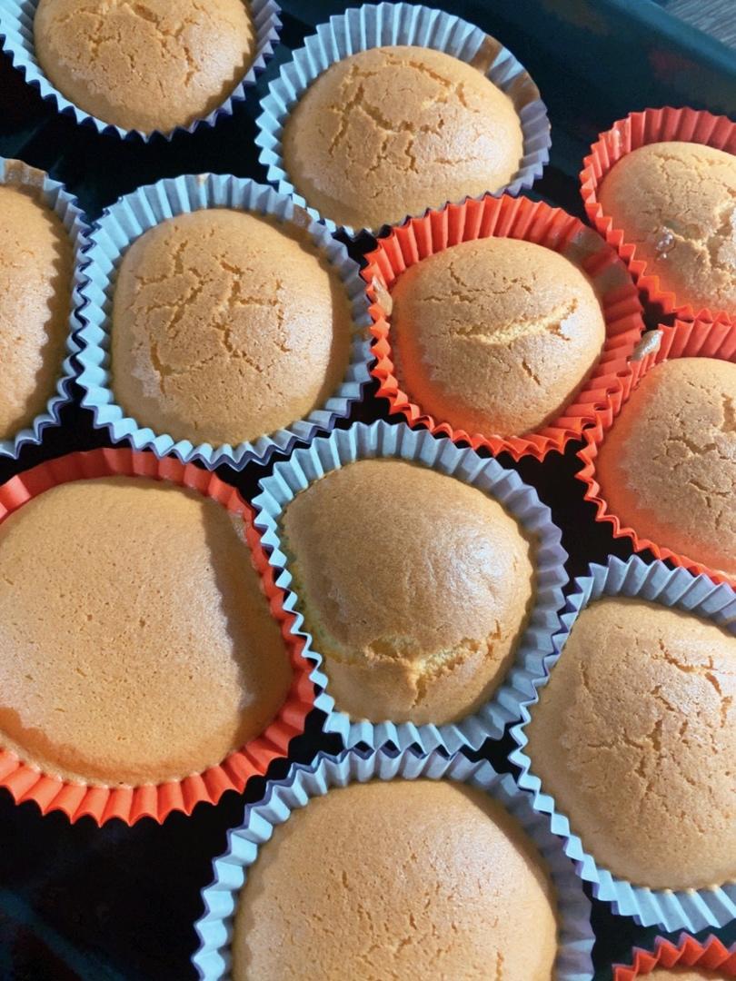 零失败~戚风纸杯小蛋糕🍰 ✨／8寸版戚风蛋糕