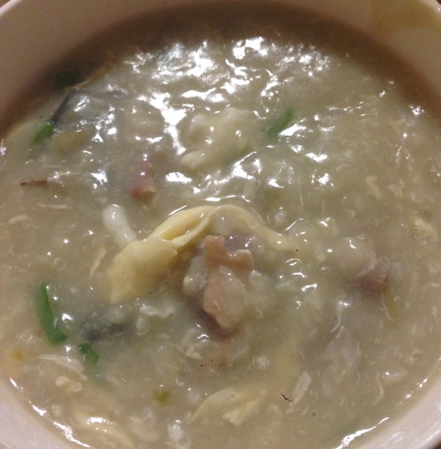 皮蛋牛肉粥