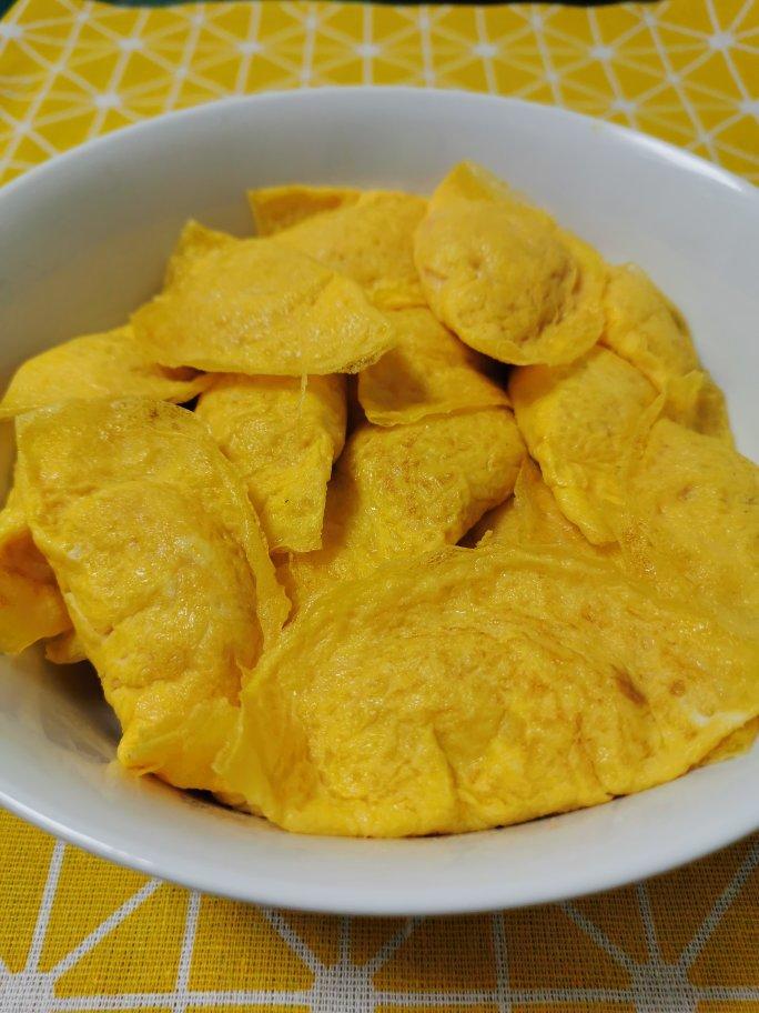 过年必备菜…蛋饺…