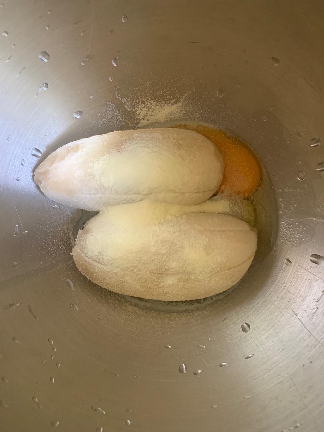 纯奶手撕吐司的做法 步骤1