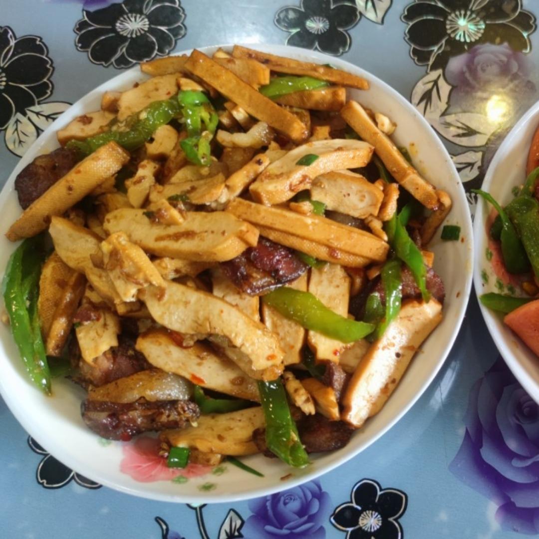 豆干炒肉丝