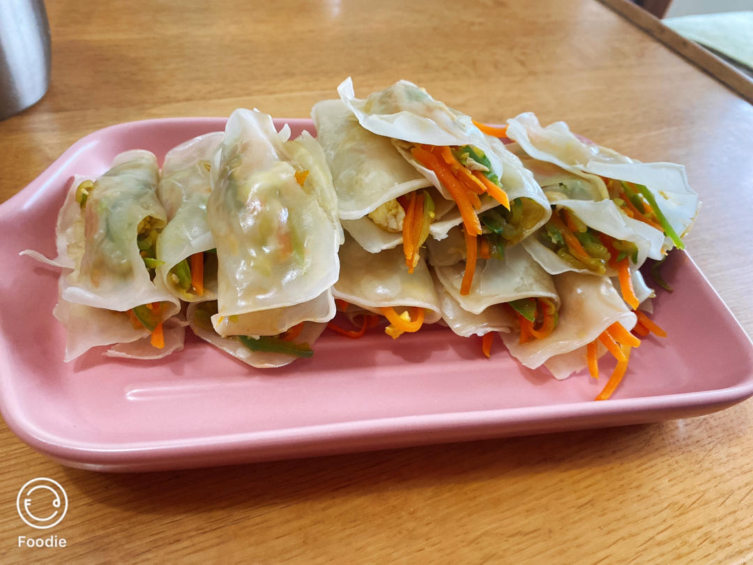 网红蔬菜蒸包