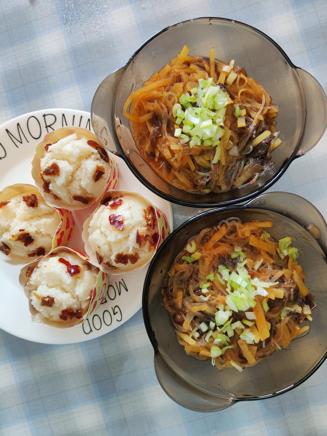 土豆粉丝紫菜汤