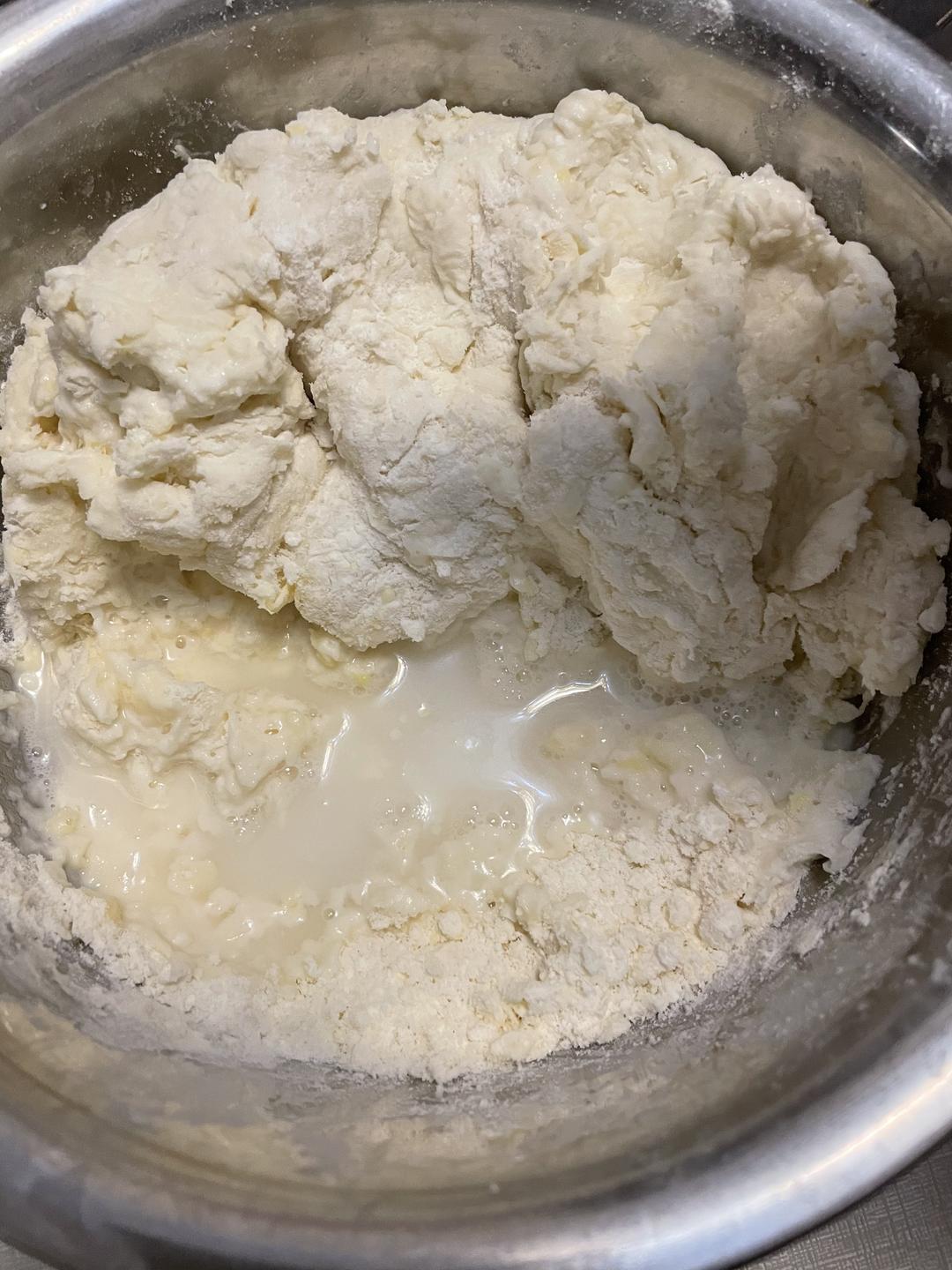 纯奶手撕吐司的做法 步骤1
