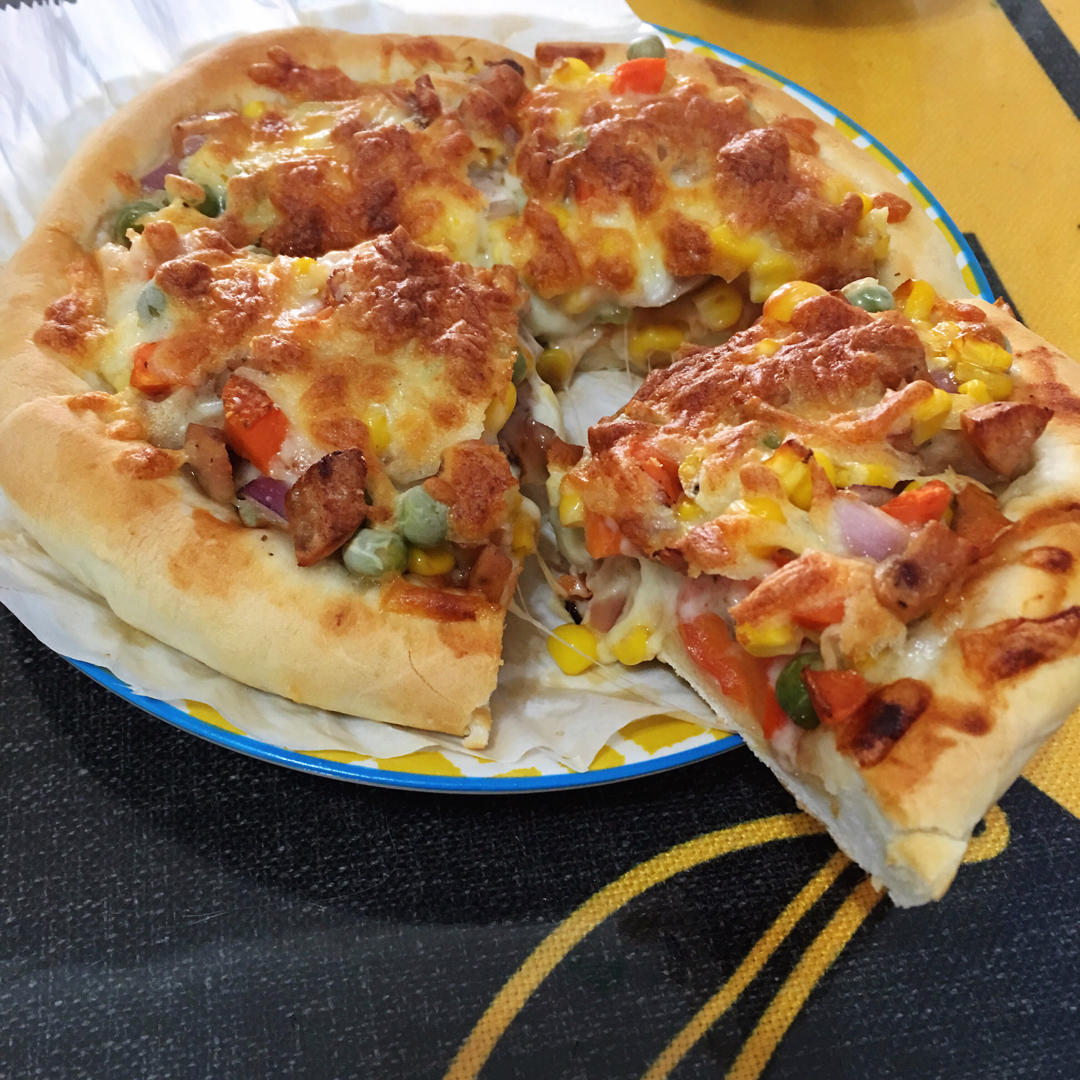 9寸家庭田园披萨【北鼎烤箱食谱】