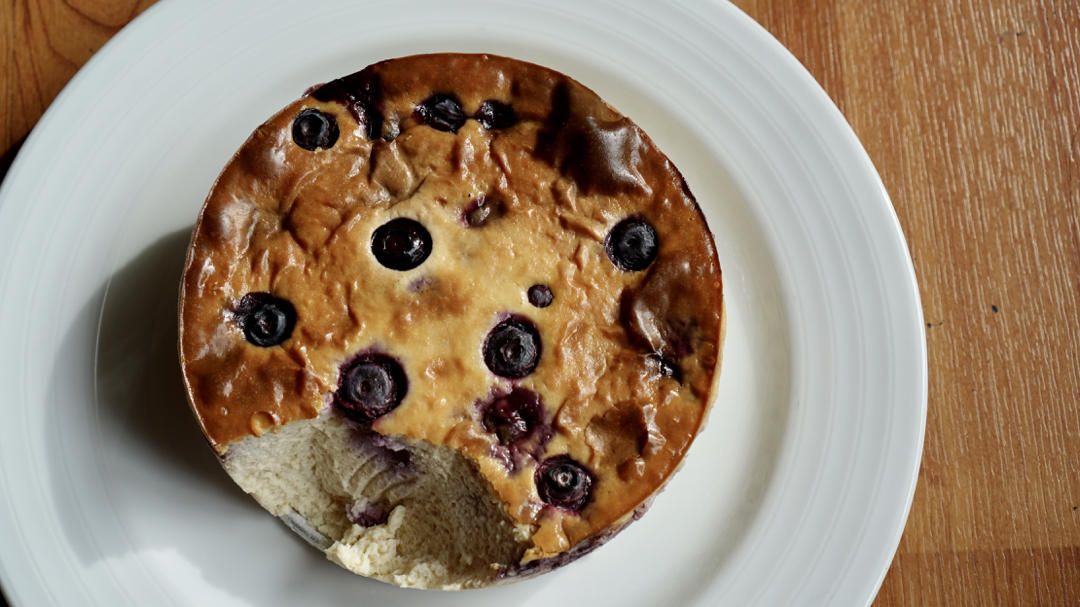 蓝莓芝士蛋糕杯