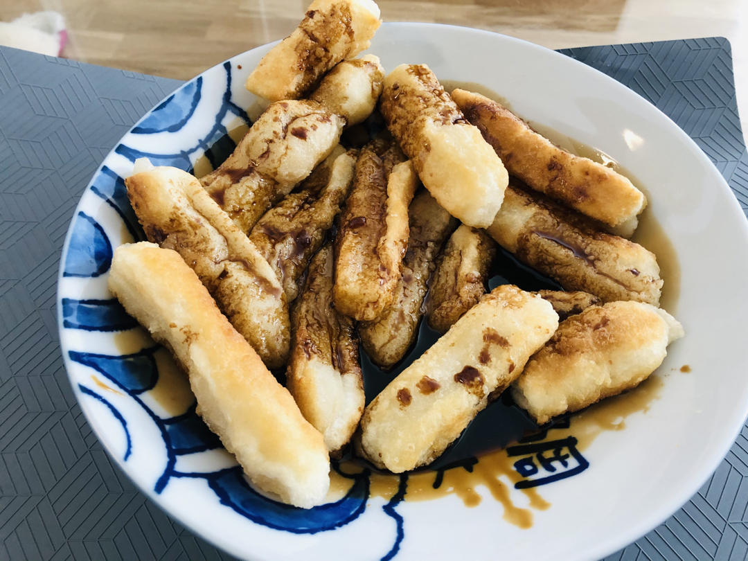 自制糍粑（糯米粉）