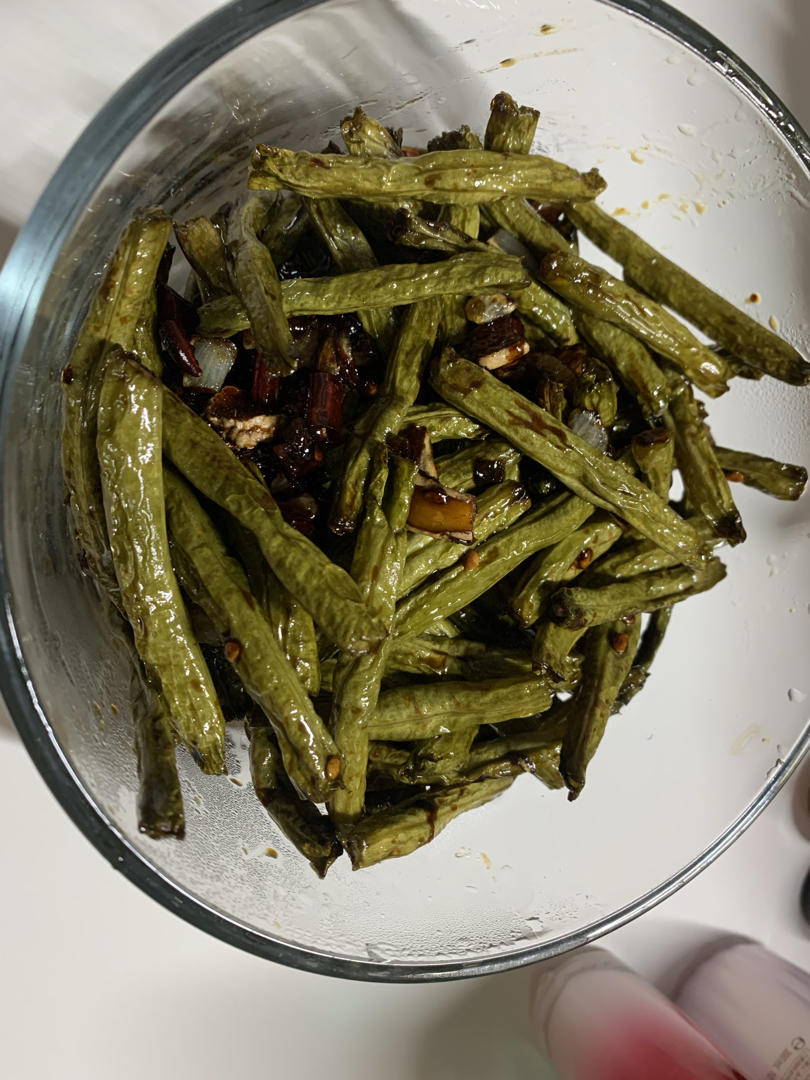 空气炸锅版干煸豆角