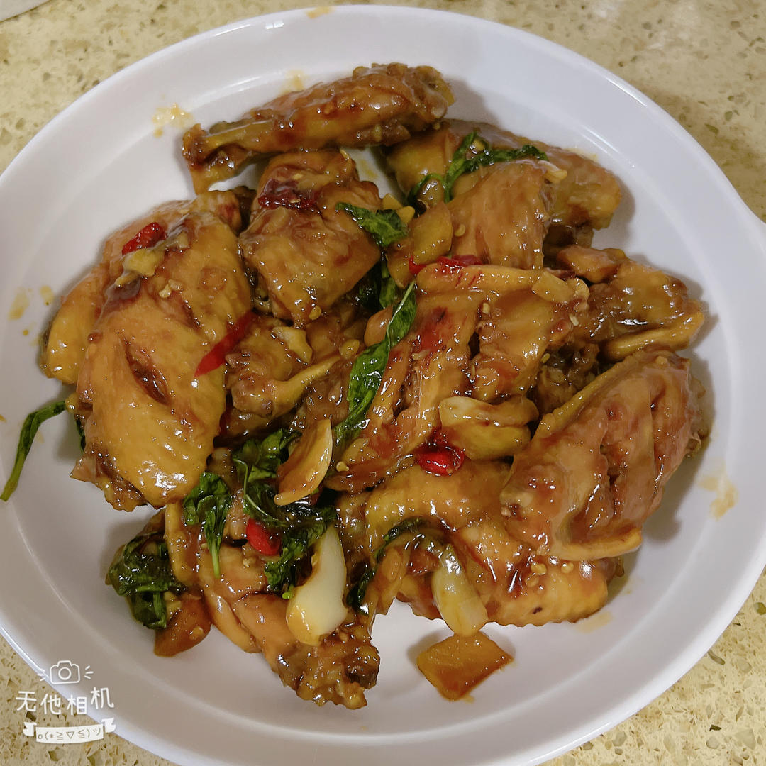 好吃易上手的三杯鸡翅