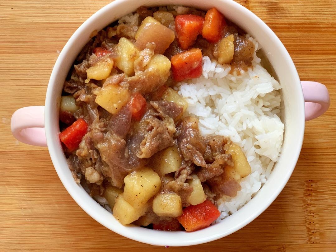 好吃的黑椒肥牛饭