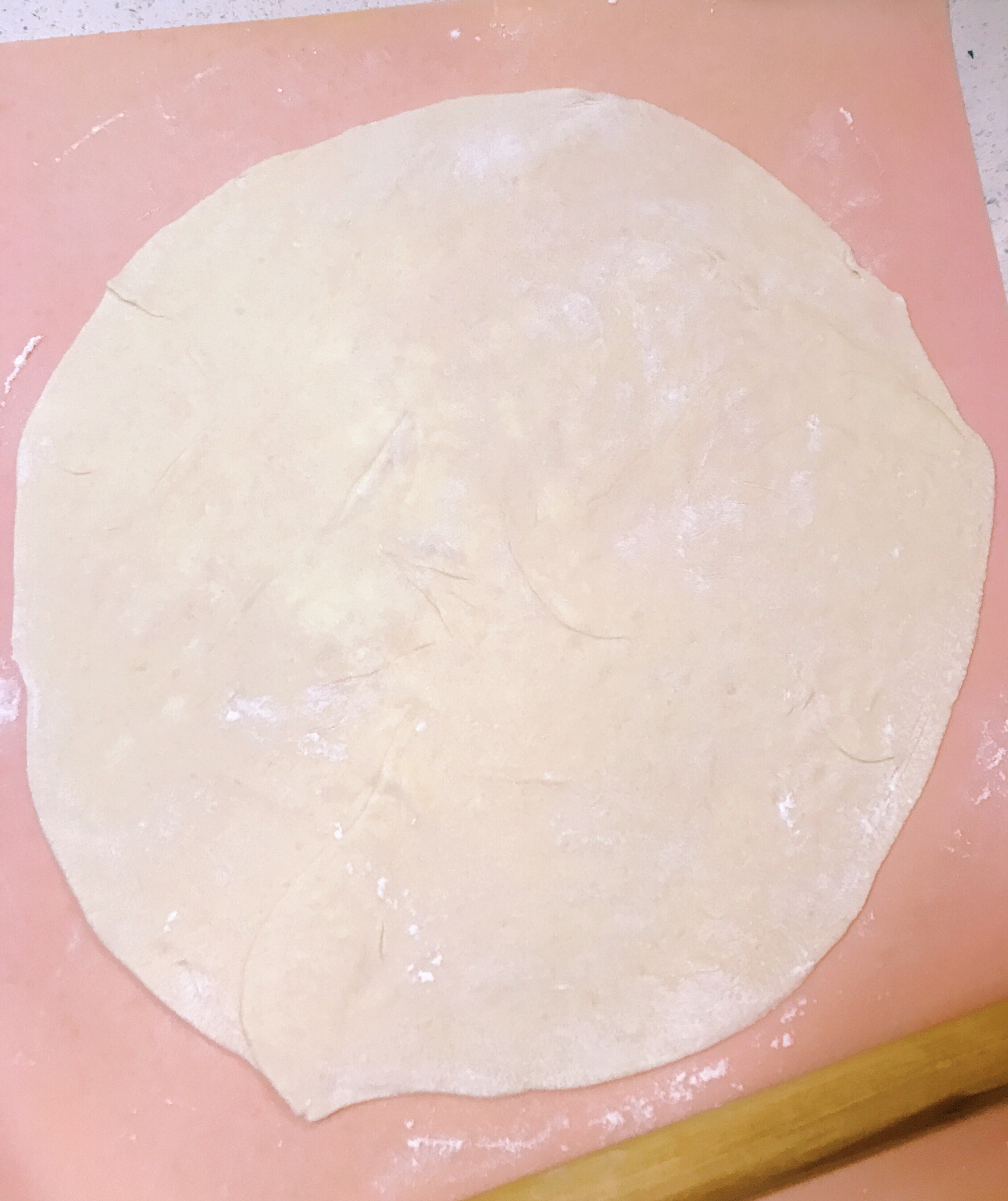 新手千层葱花油饼（发面版零难度）的做法 步骤5