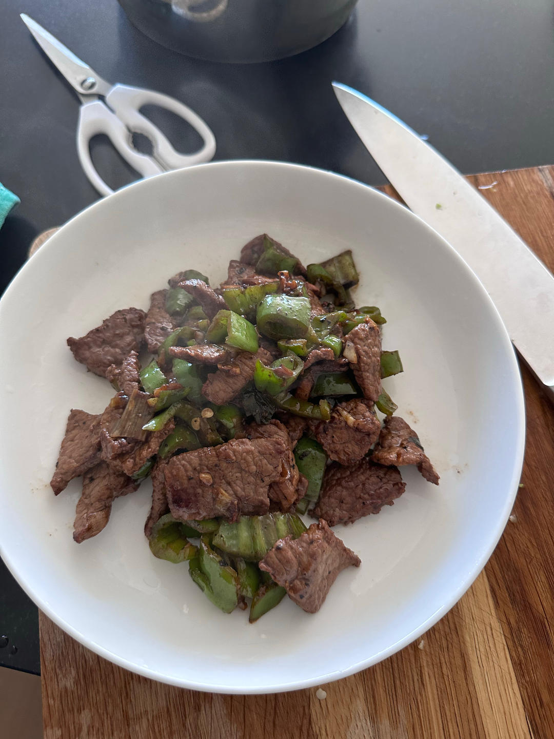 家常小炒牛肉（嫩滑爆赞）