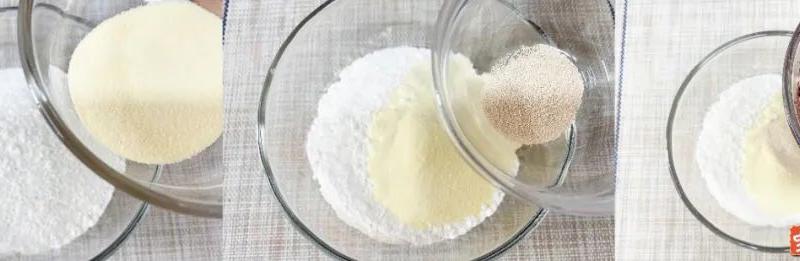 纯奶手撕吐司的做法 步骤1