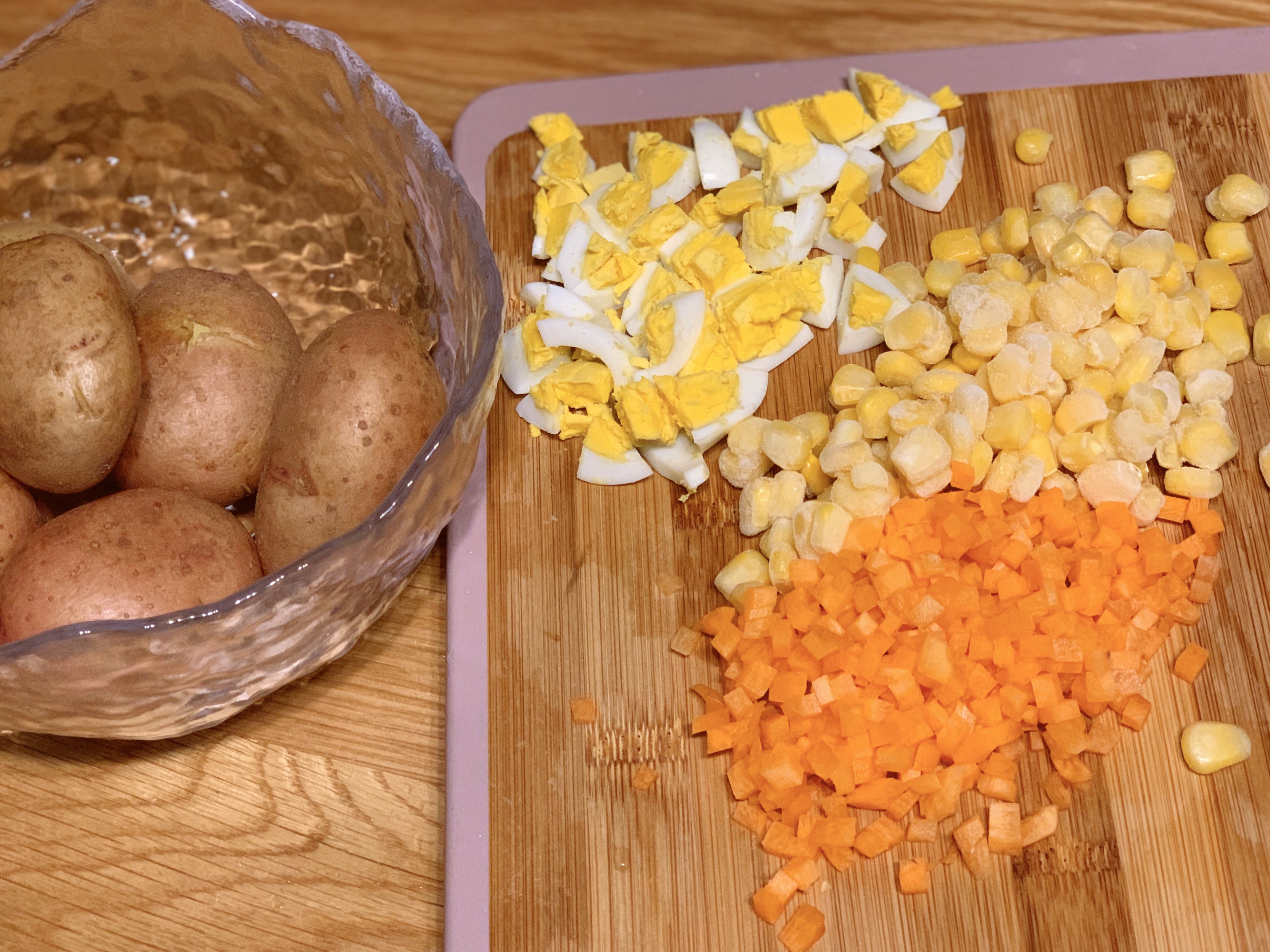 好吃到尖叫的土豆泥沙拉🥗的做法 步骤1