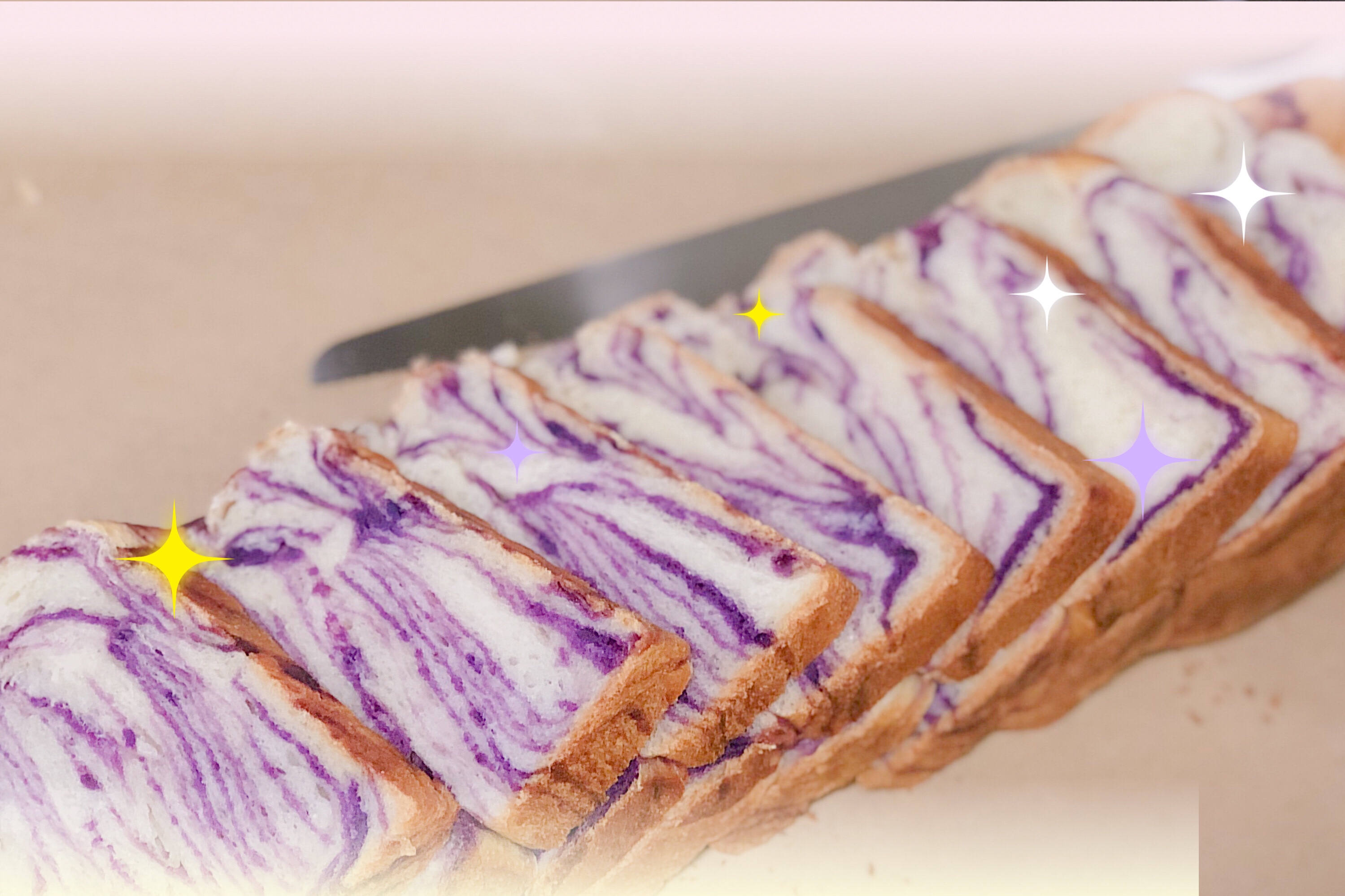紫薯吐司（大理石吐司）