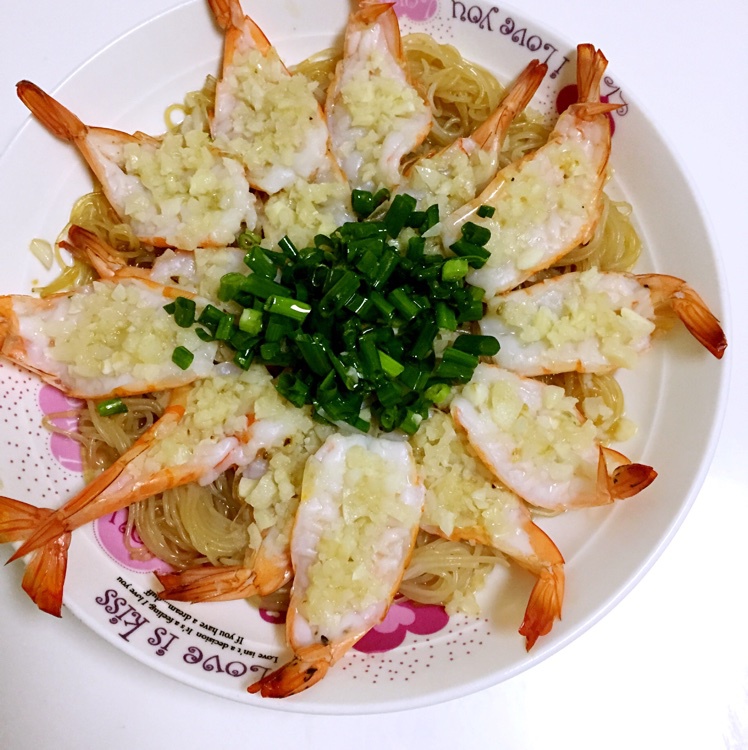 蒜蓉粉丝蒸虾