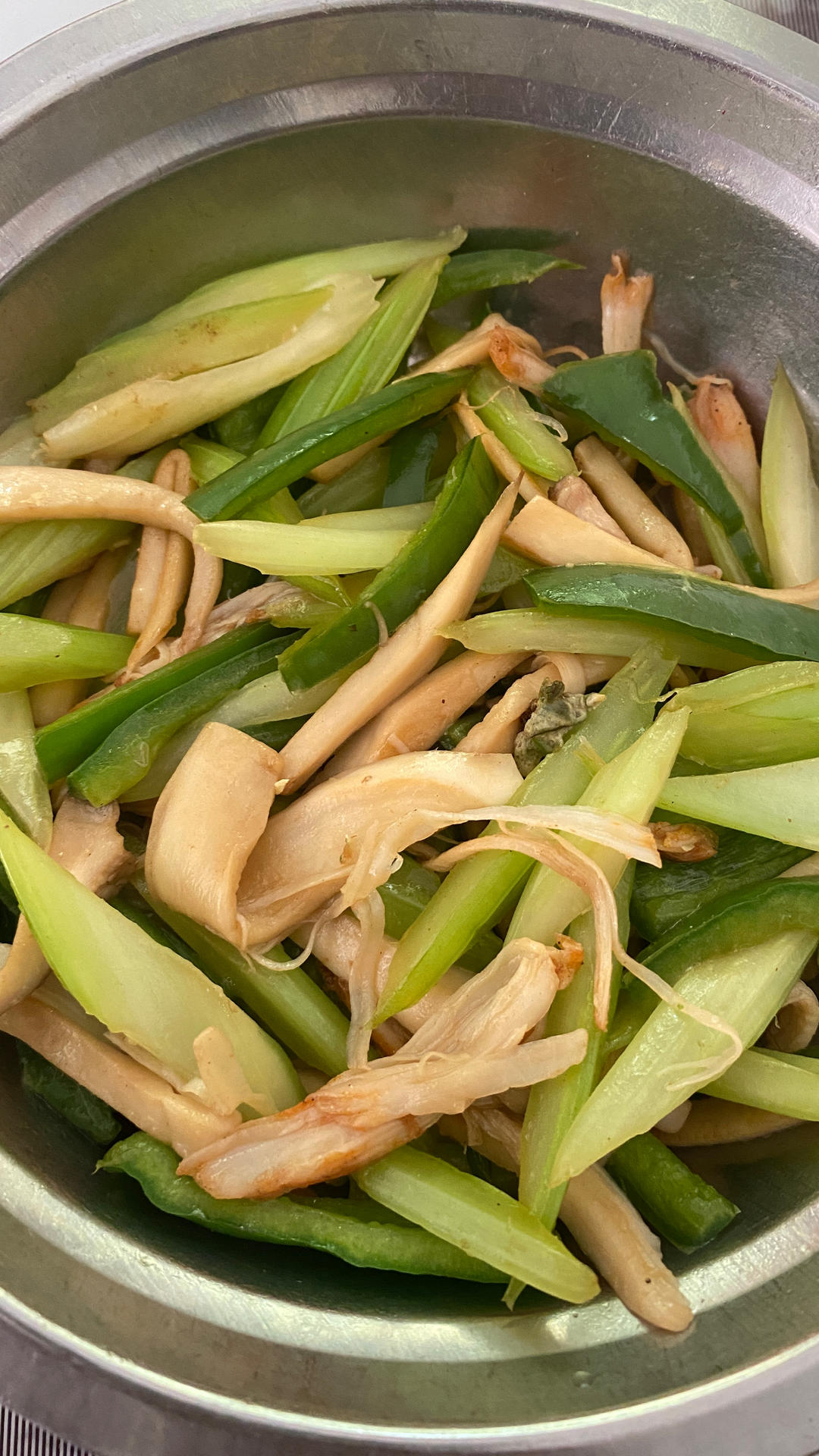 减脂餐素炒三丝