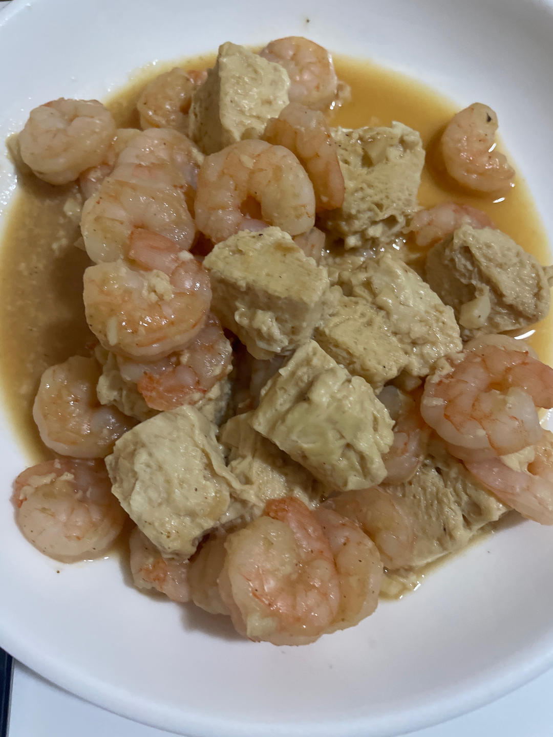 虾仁老豆腐