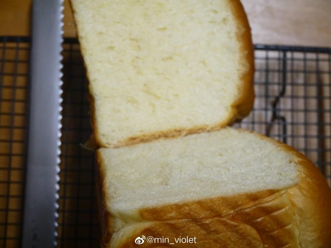 炼乳吐司🍞一次发酵也柔软