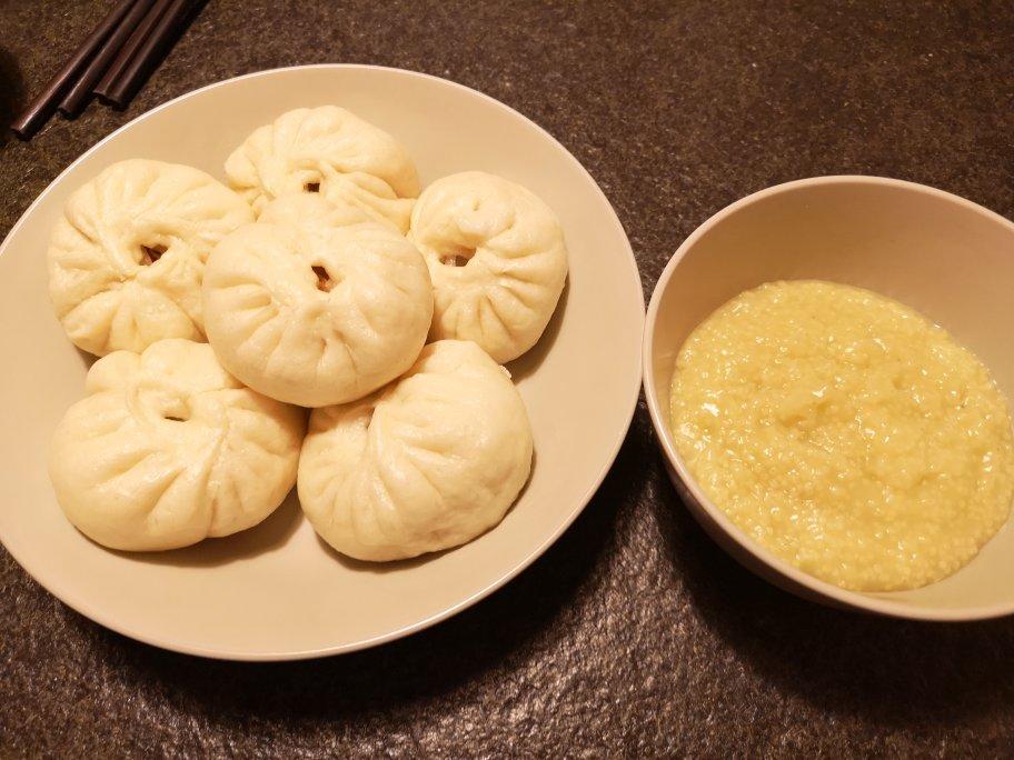 白萝卜丝包子