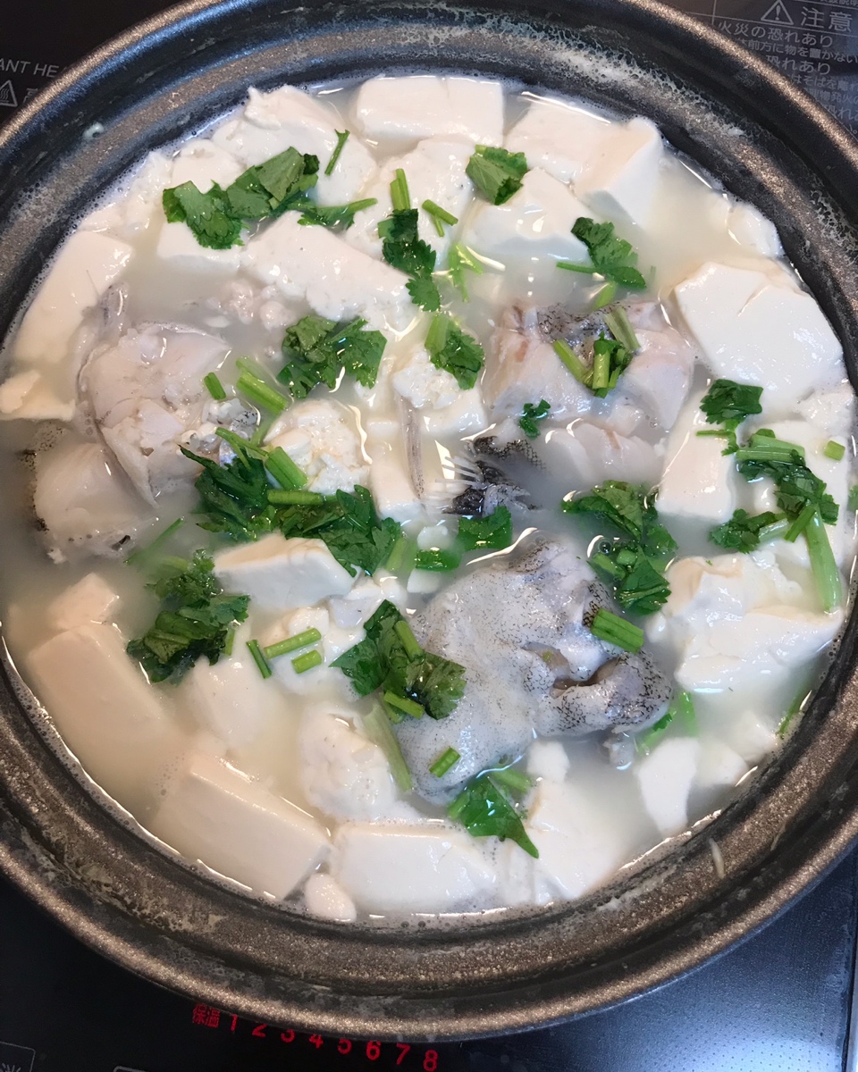 砂锅鳕鱼炖豆腐图片