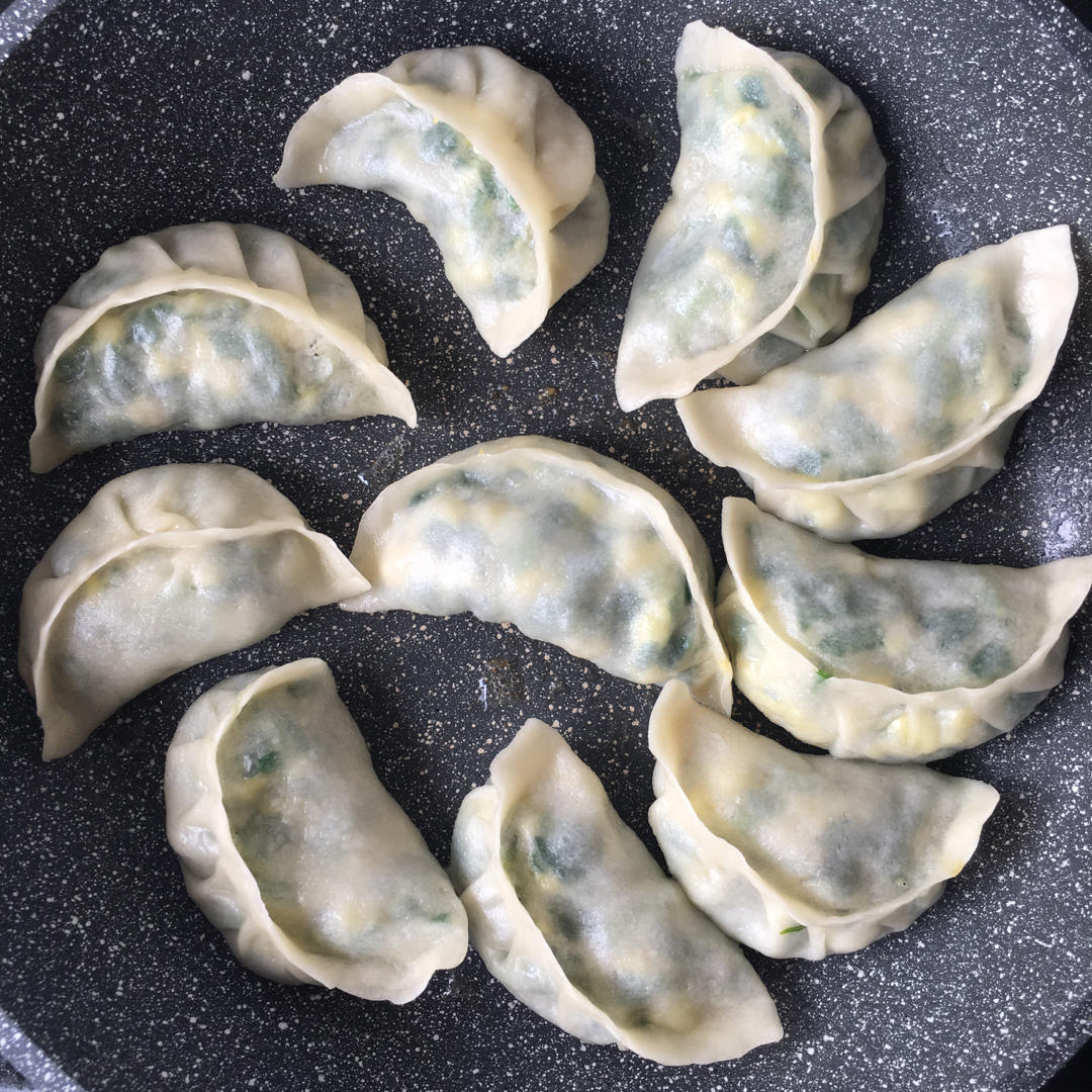 韭菜鸡蛋煎饺