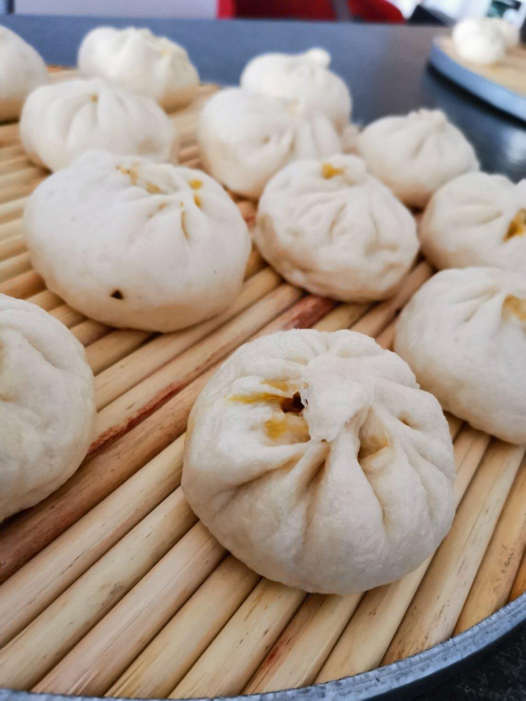 鲜肉大葱肉包（教你水打馅）