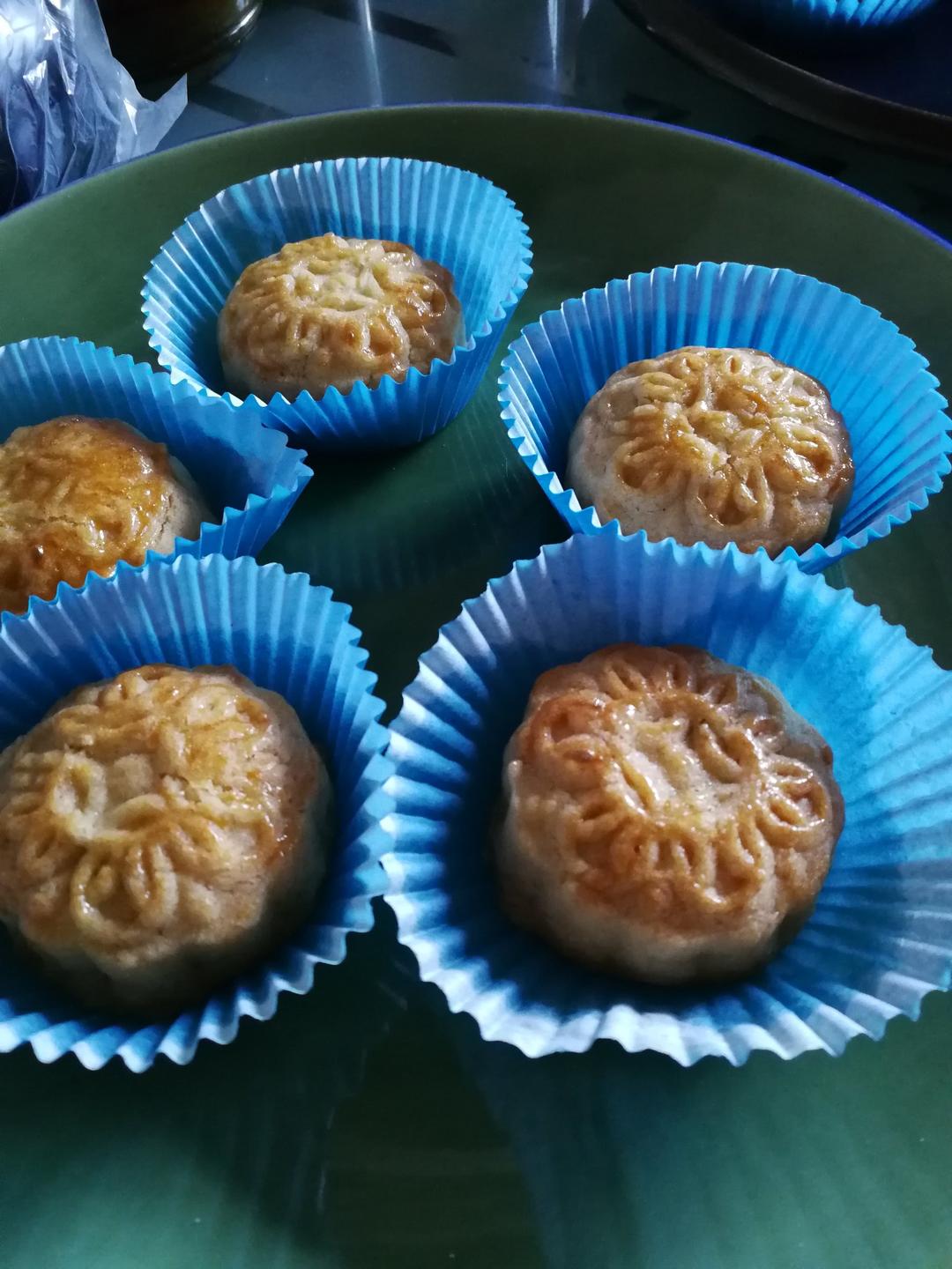 五仁月饼～不用转化糖浆的版本