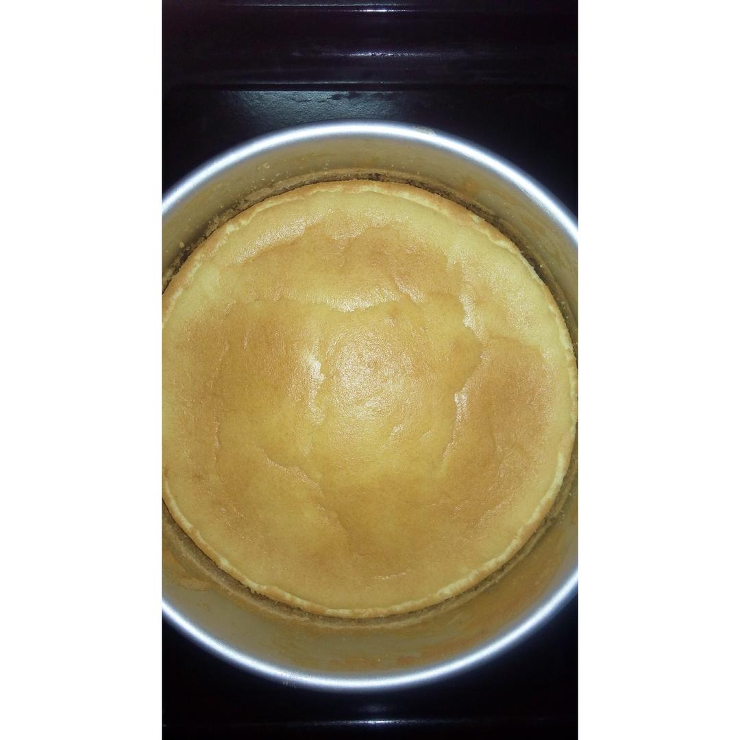 超好记八寸戚风蛋糕（后蛋法）