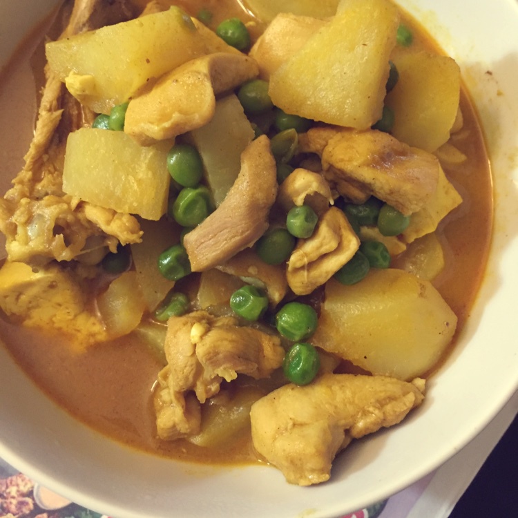 咖喱鸡饭