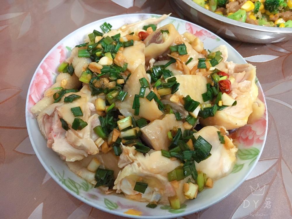 葱油鸡（详细版.吃了忘不了的美味）