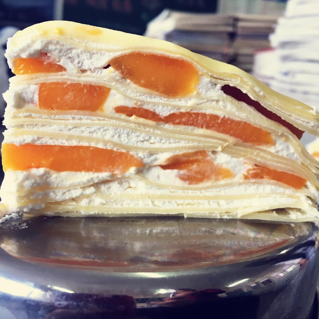 芒果千层蛋糕，100%成功告别煎皮无能