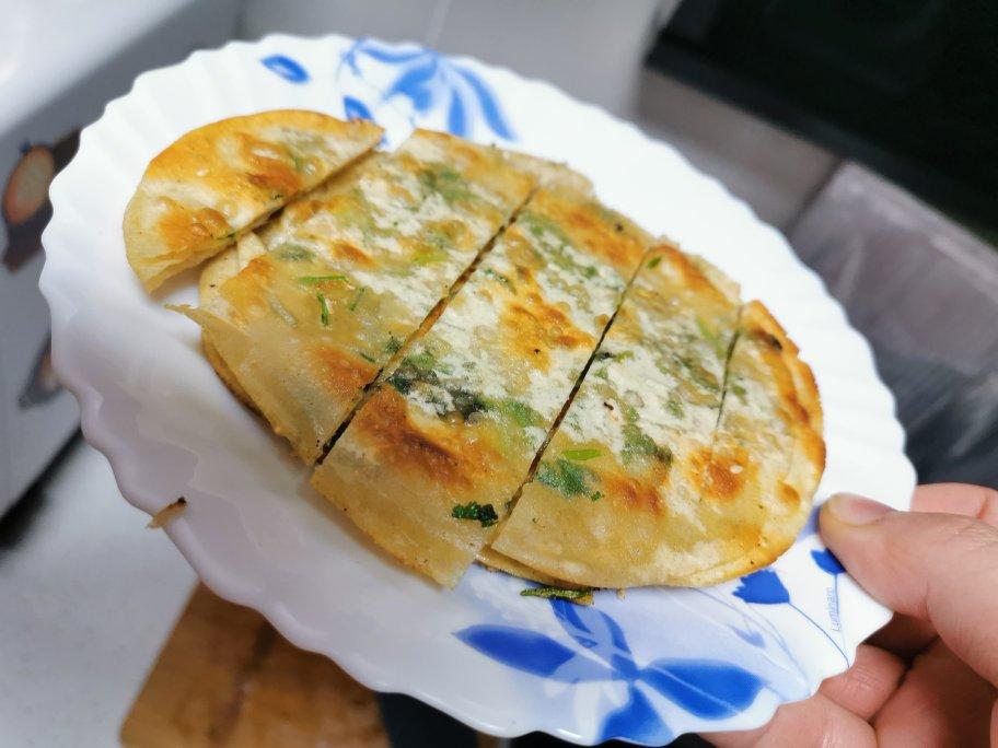 葱油饼（饺子皮版）
