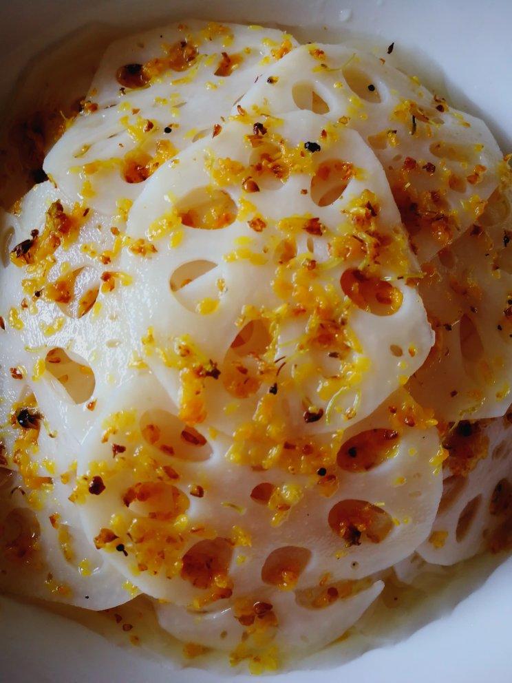 每天都在混日子做的桂花糖醋藕片