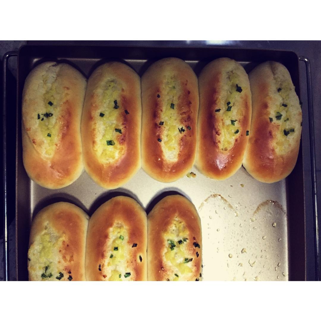 蒜香面包