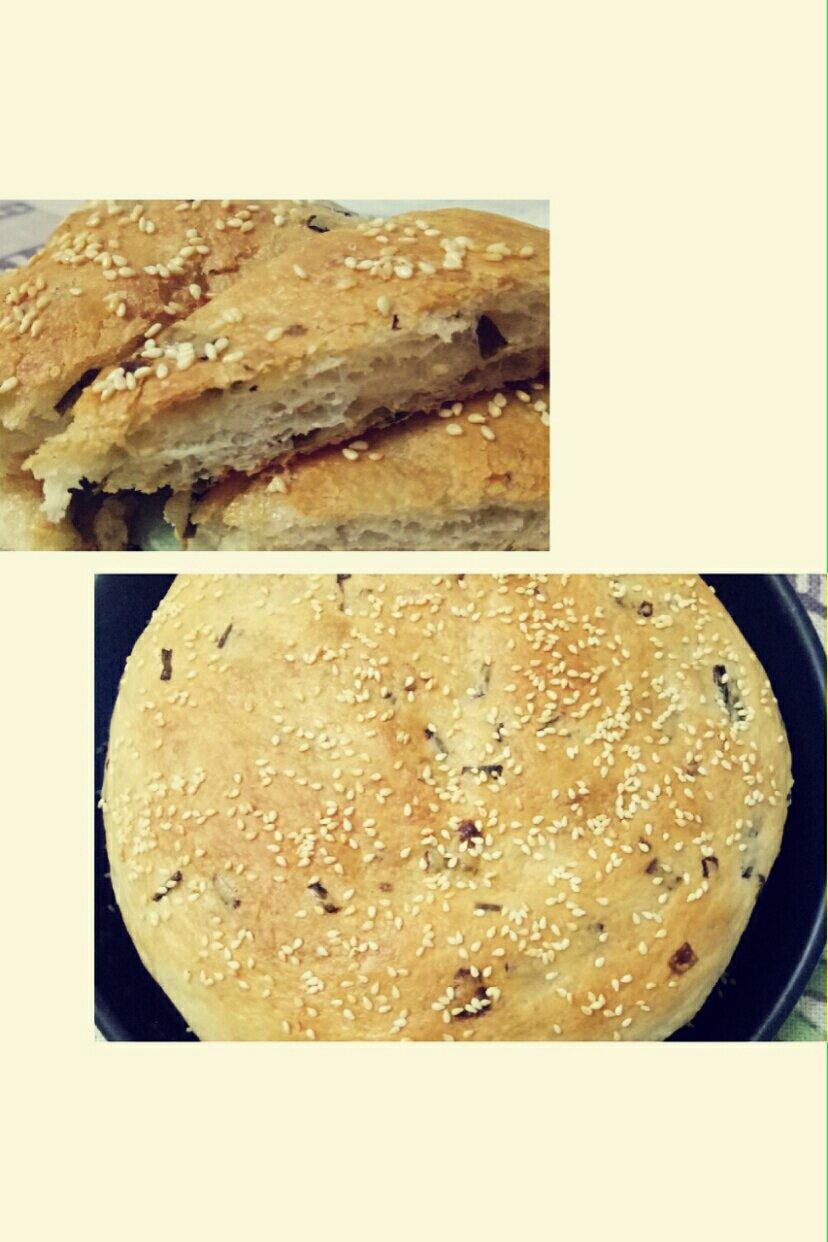 简易发面葱油饼（烤箱版）