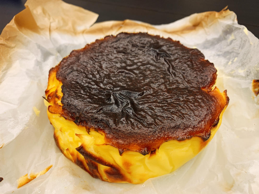 巴斯克芝士蛋糕『最简单的蛋糕』零失败🔥芝士控