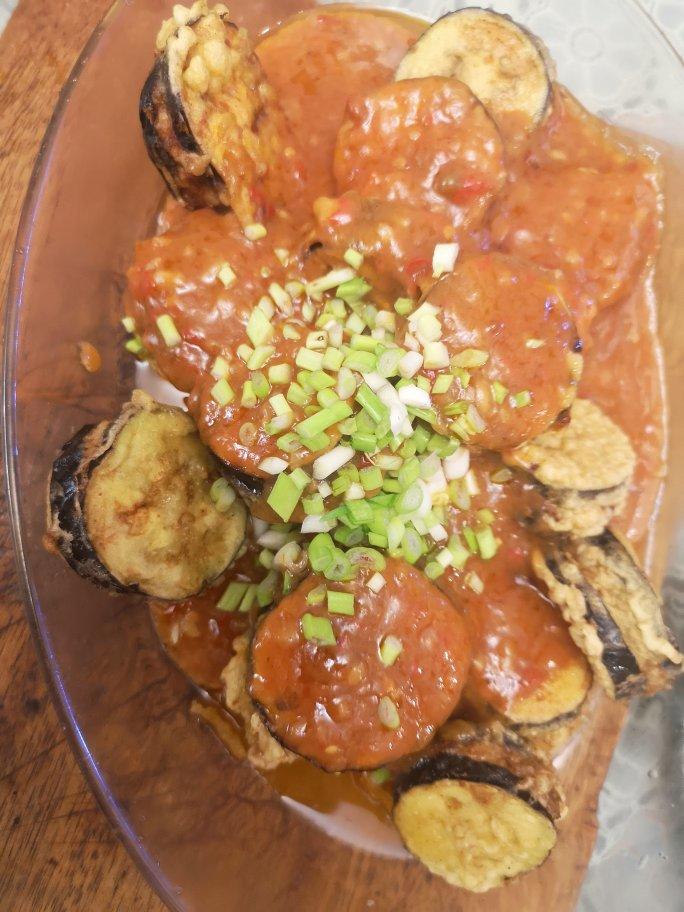 酥炸茄夹