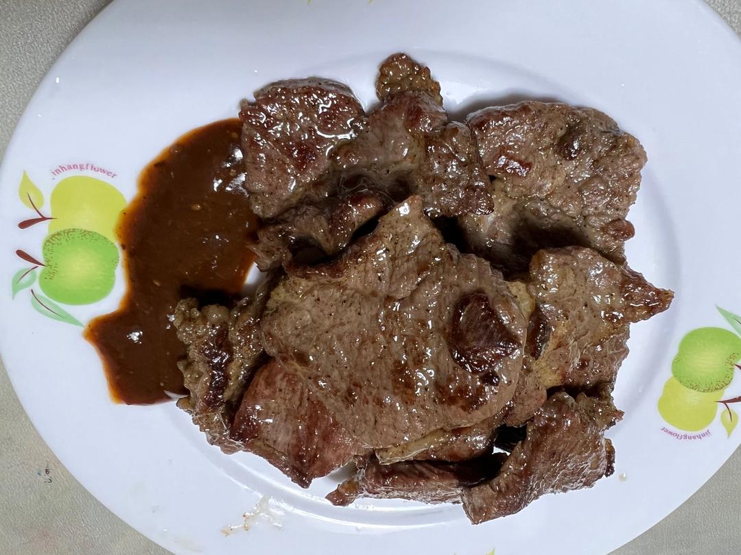 自制煎牛排
