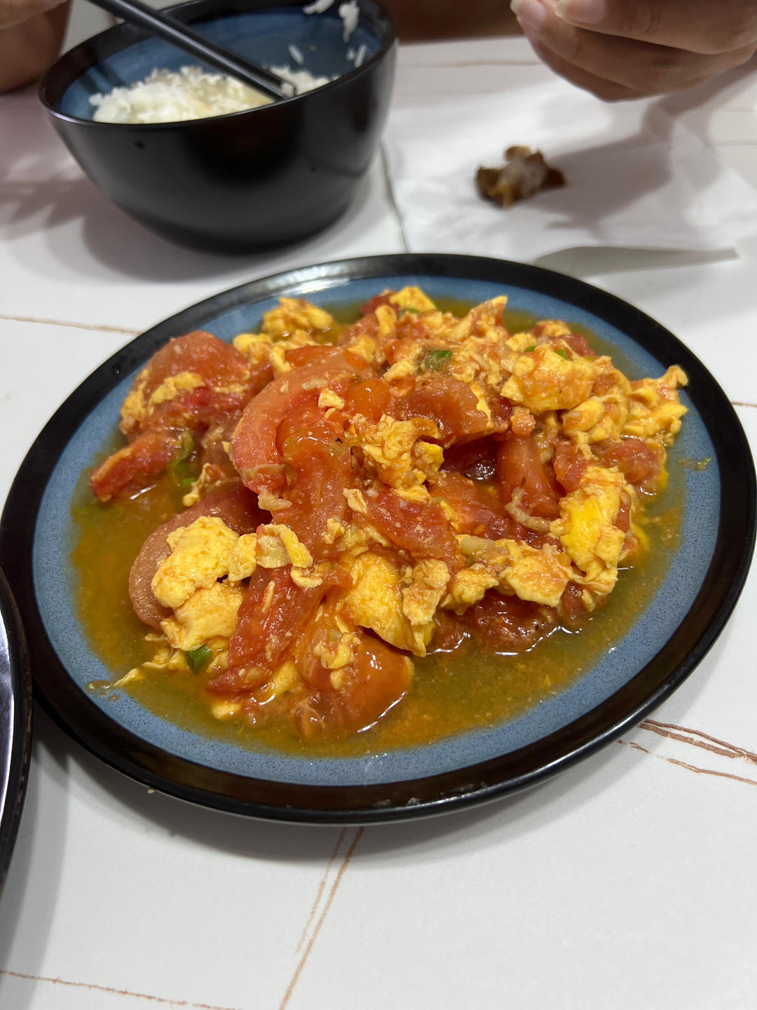 西红柿炒鸡蛋