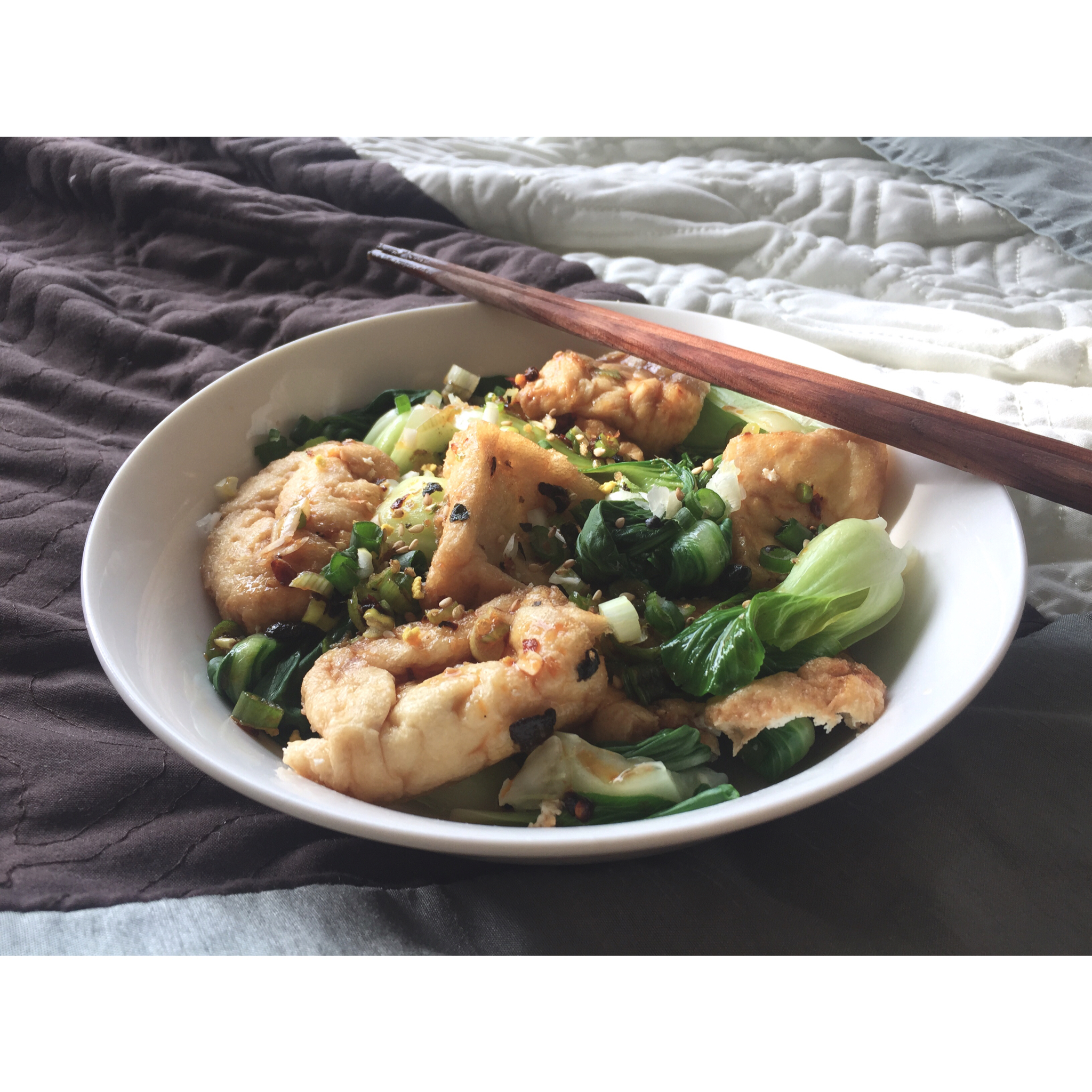 MUJI COLD DELI——油豆腐蔬菜沙拉