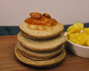 椰子油燕麦松饼pancake的做法 步骤5