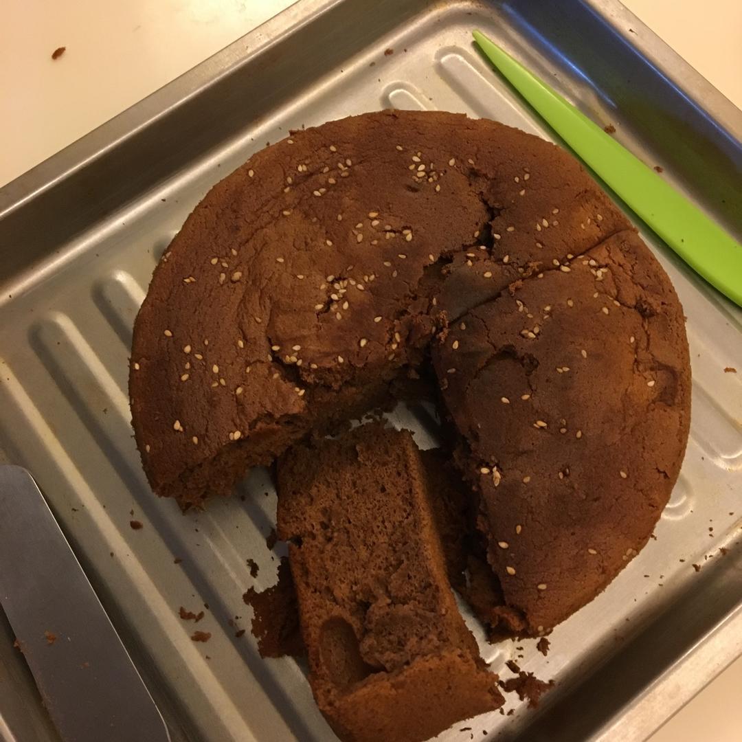 不消泡的巧克力戚风