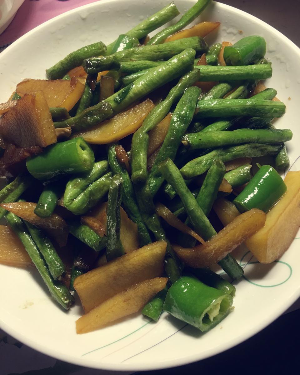 干煸豆角土豆