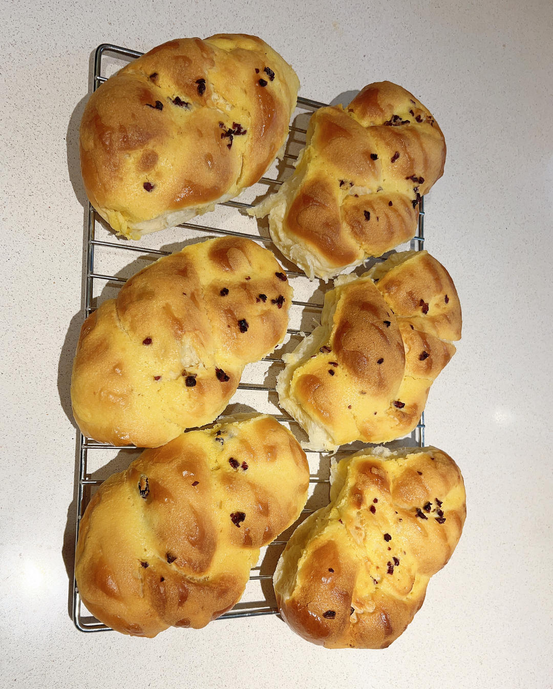 蔓越莓奶酪软欧包