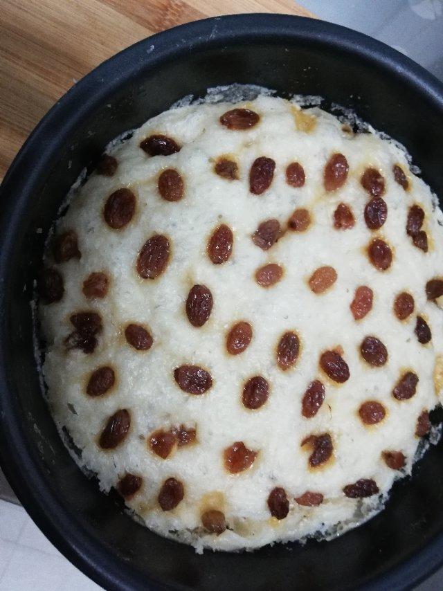 牛奶葡萄干发糕 超级简单