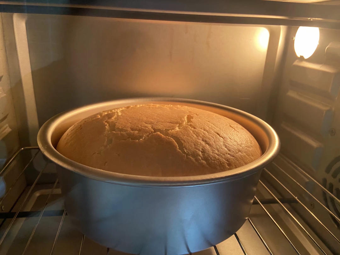 视频菜谱:原味戚风蛋糕8寸戚风蛋糕不裂