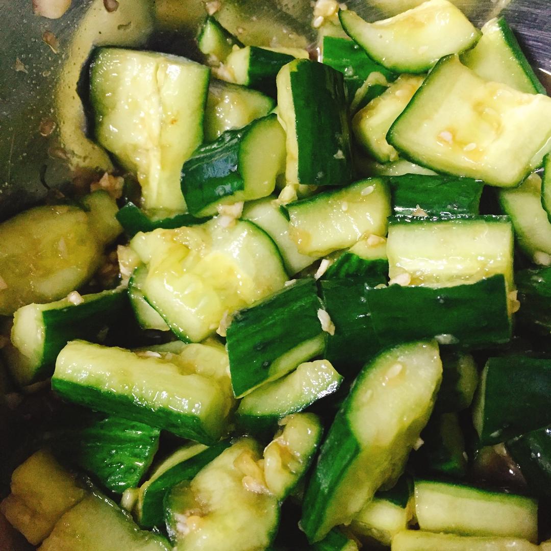 国民凉菜——拍黄瓜