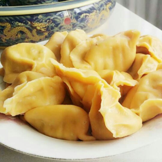 厨老爷做的胡萝卜饺子皮饺子
