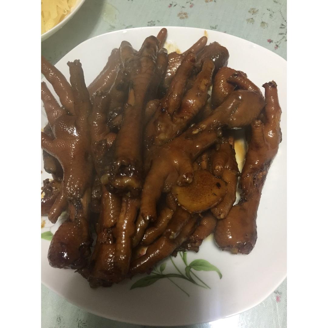 秘制红烧鸡爪
